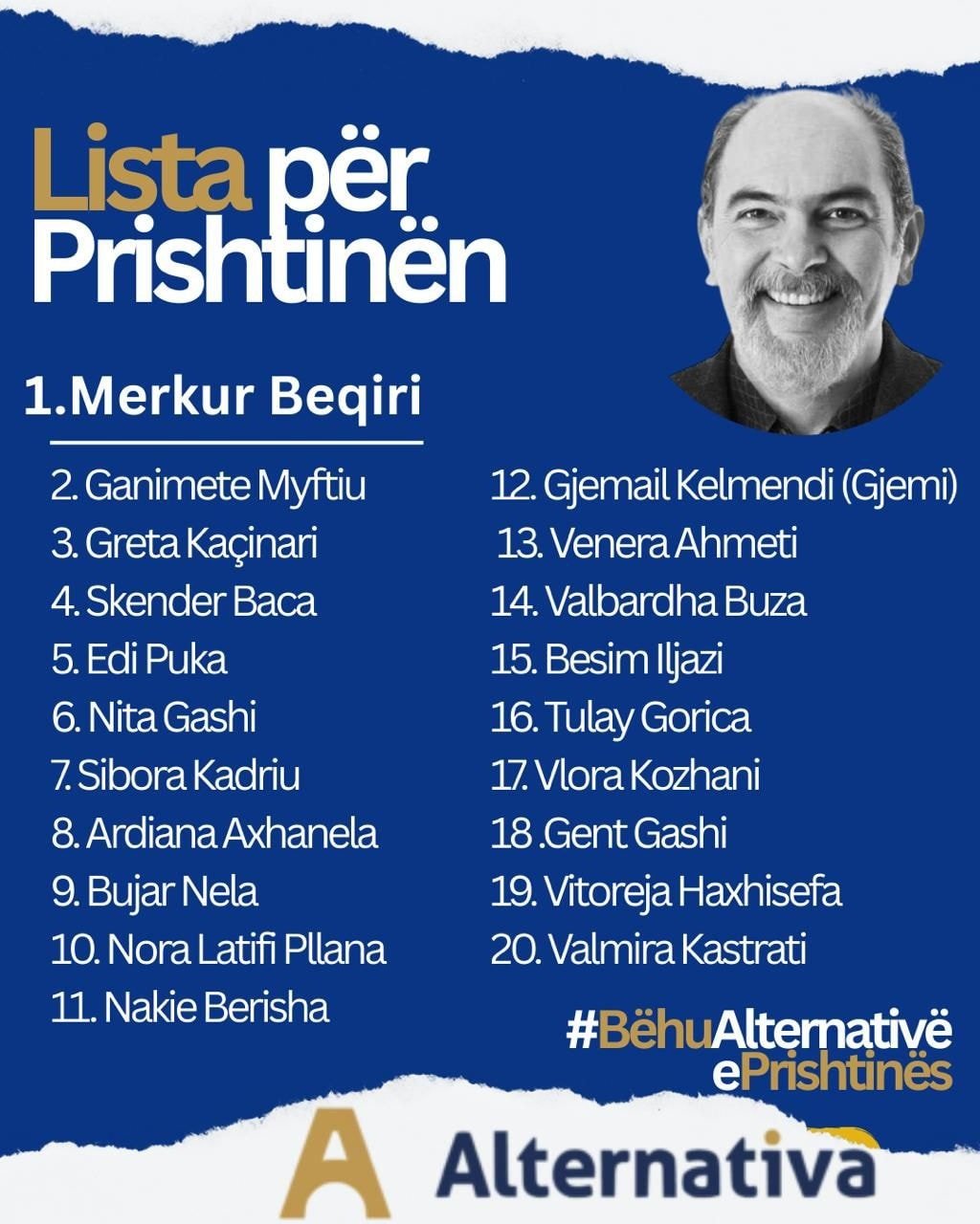 Alternativa në zgjedhjet lokale të 12 tetorit garon me 111 kandidatë