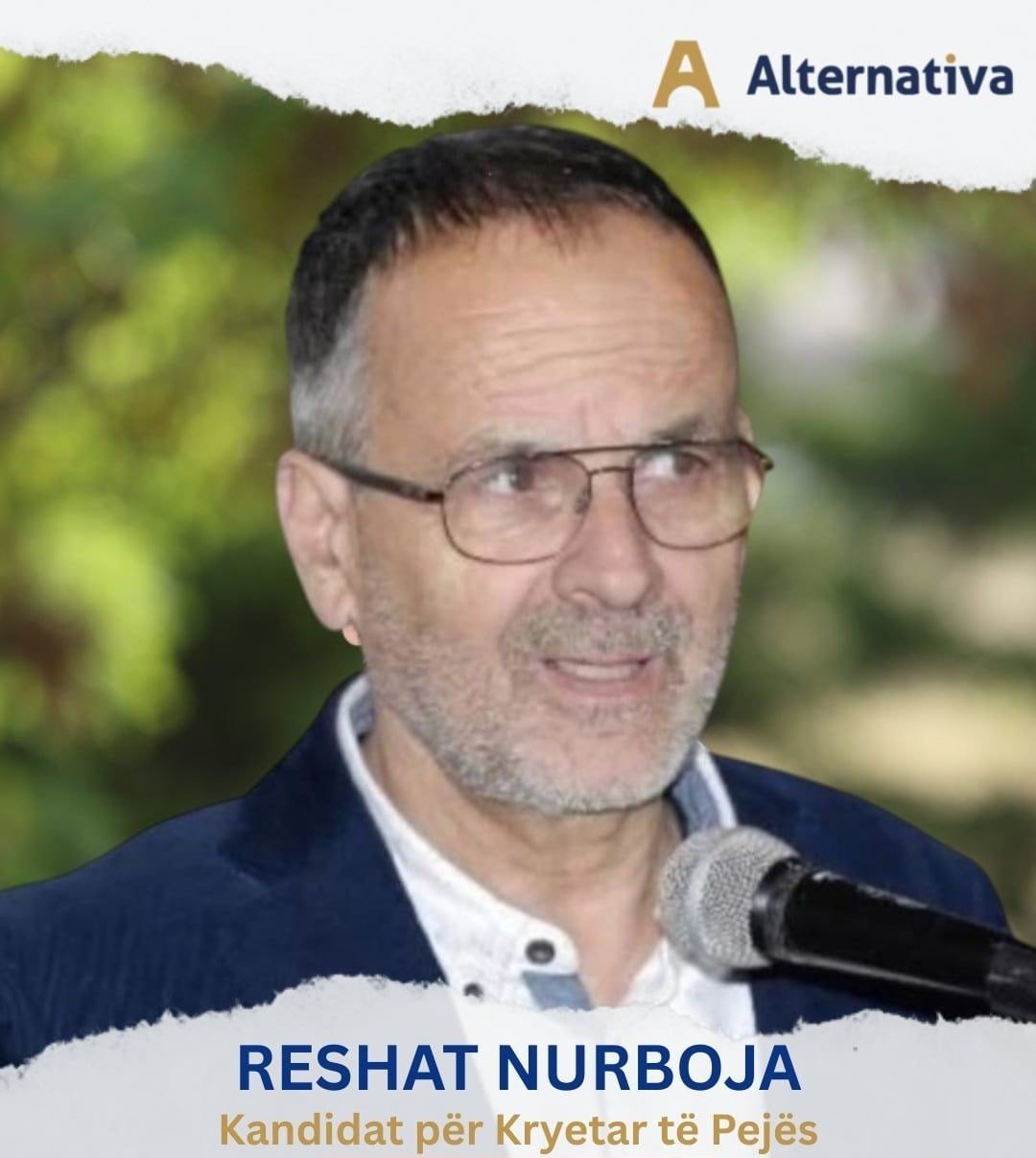 Dr. Reshat Nurboja – Kandidat për Kryetar të Komunës së Pejës